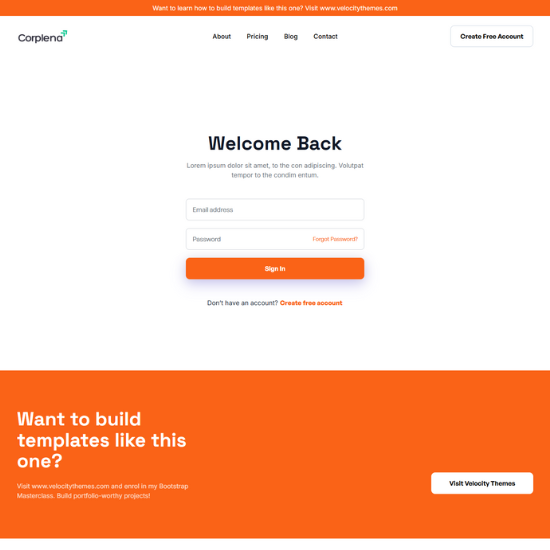 Login Page