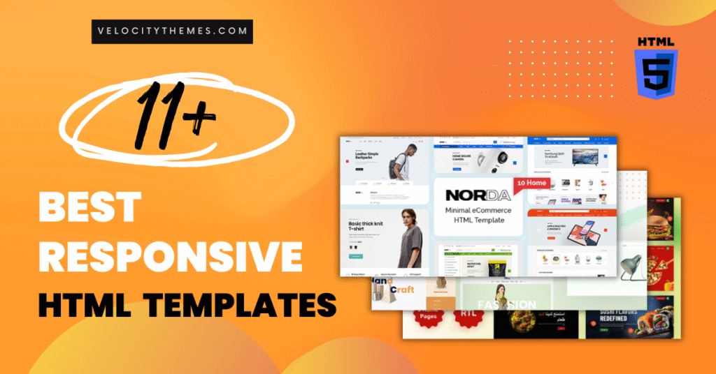 11 HTML templates